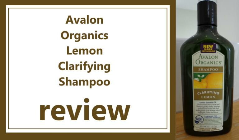 avalon organics clarifying lemon shampoo review