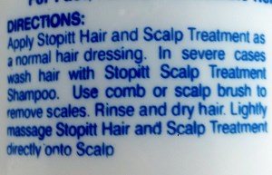 What exactly is a "normal hair dressing"?