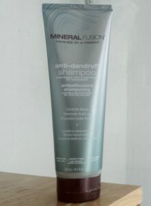 mineral fusion anti-dandruff shampoo bottle