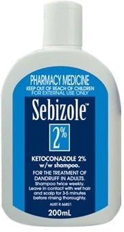 sebizole 2% ketoconazole shampoo