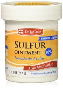 de la cruz sulfur ointment