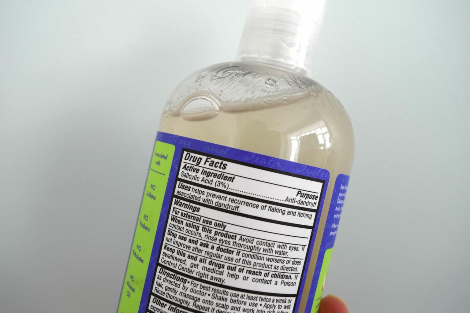 Review Shea Moisture Apple Cider Vinegar AntiDandruff Shampoo with